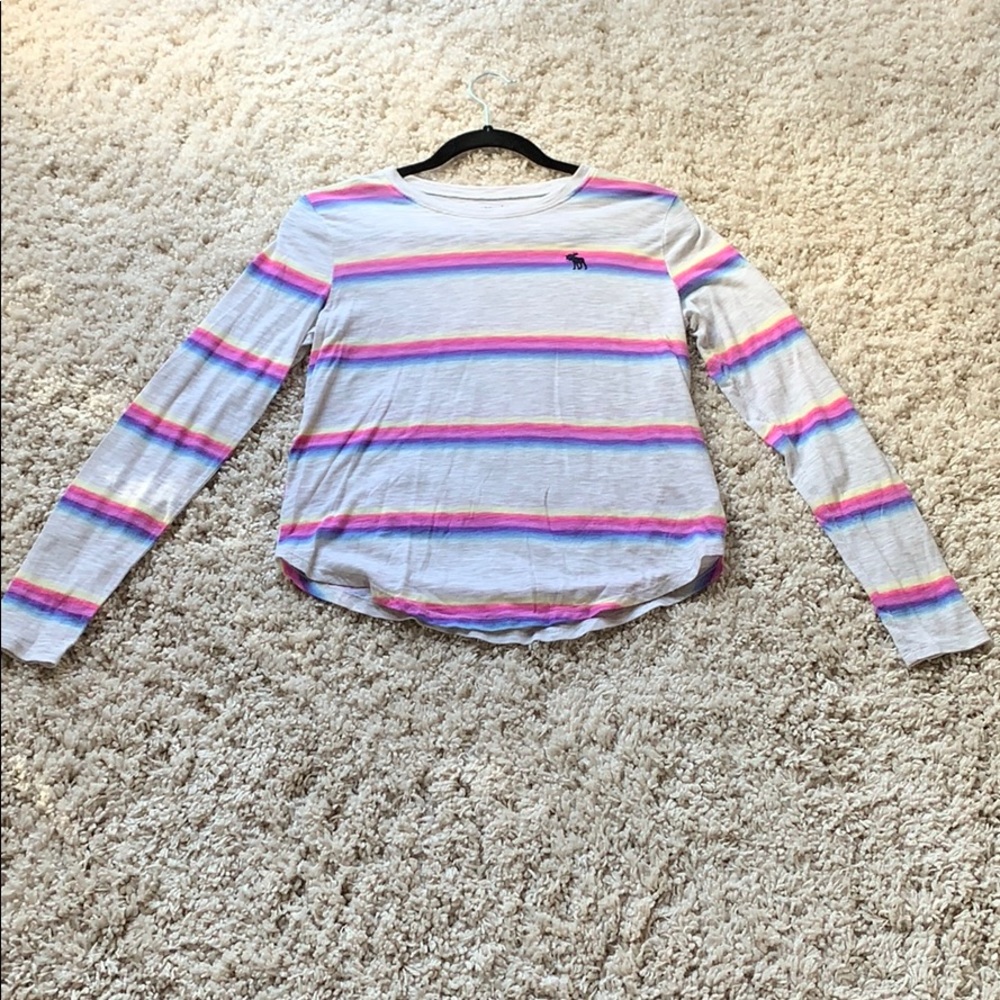 Kids Rainbow Stripped Tee